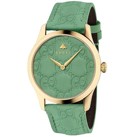 gucci green watch|Women's Luxury Watches .